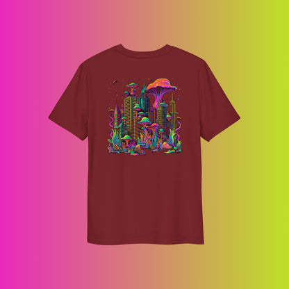 Psychedelic Skyline Tee