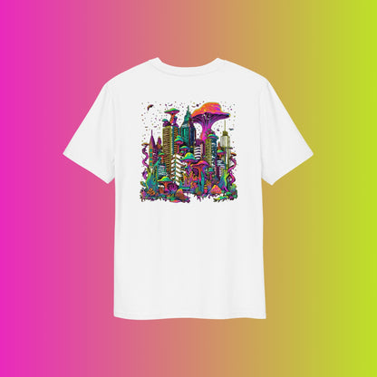 Psychedelic Skyline Tee