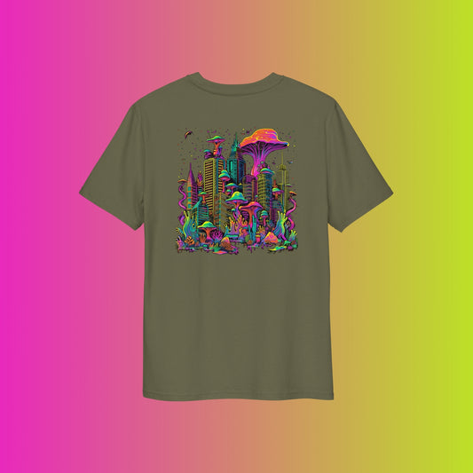 Psychedelic Skyline Tee