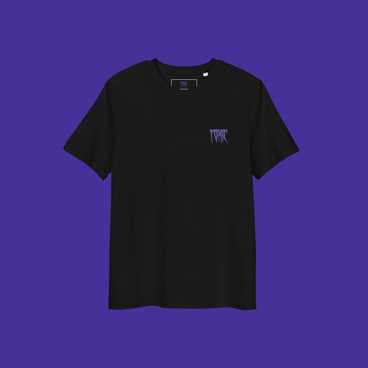 Purple Toxic Wave Tee