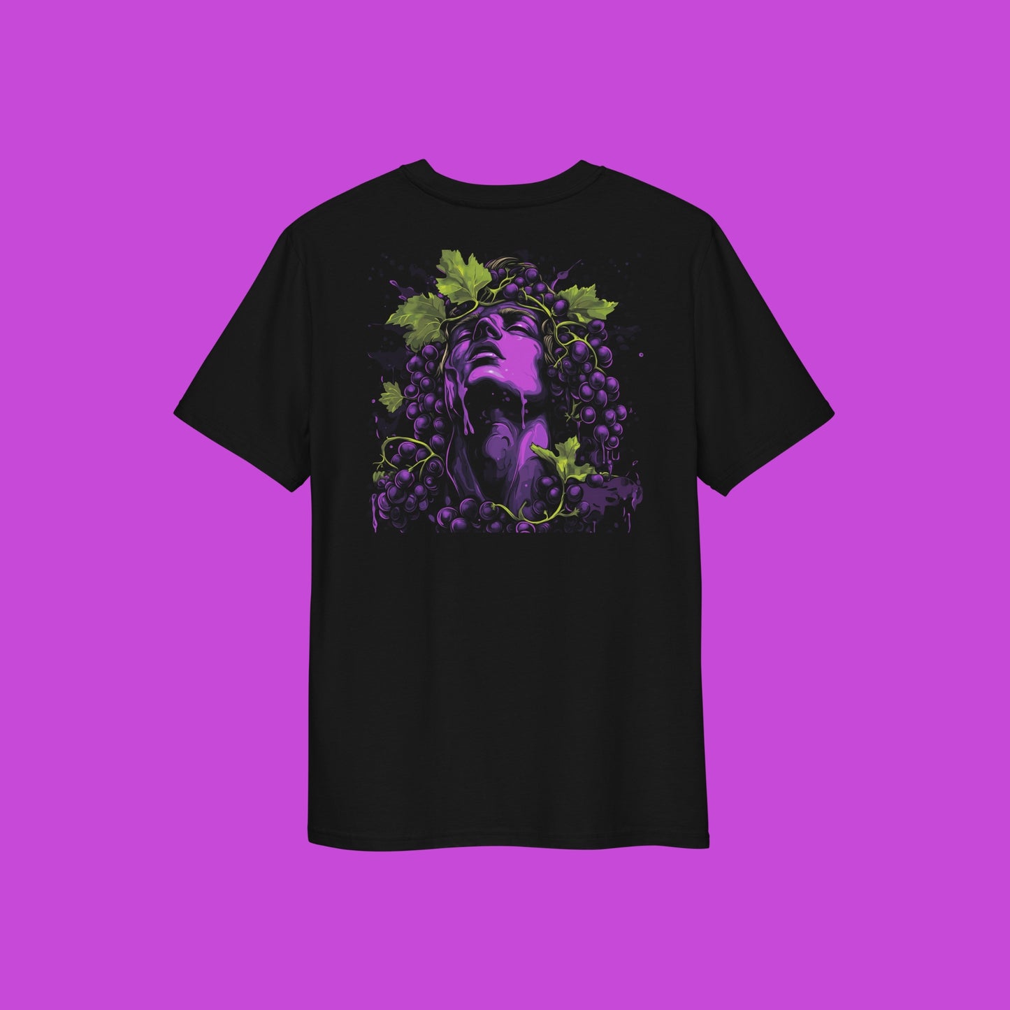 Grape Vibe Tee Back