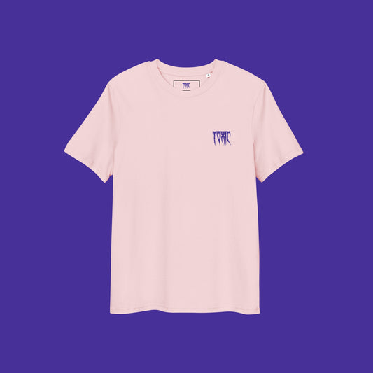Purple Toxic Wave Tee