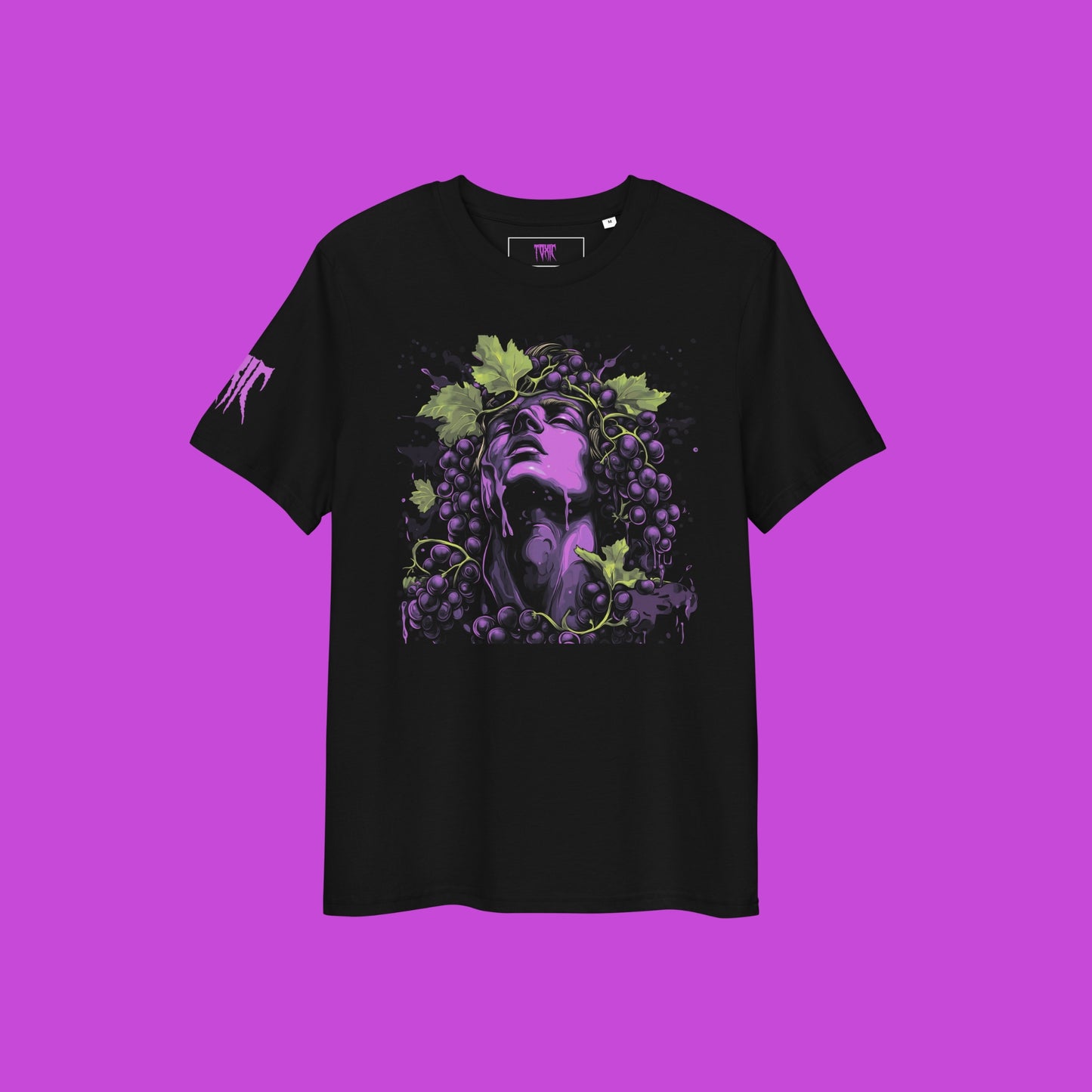 Grape Vibe Tee Front