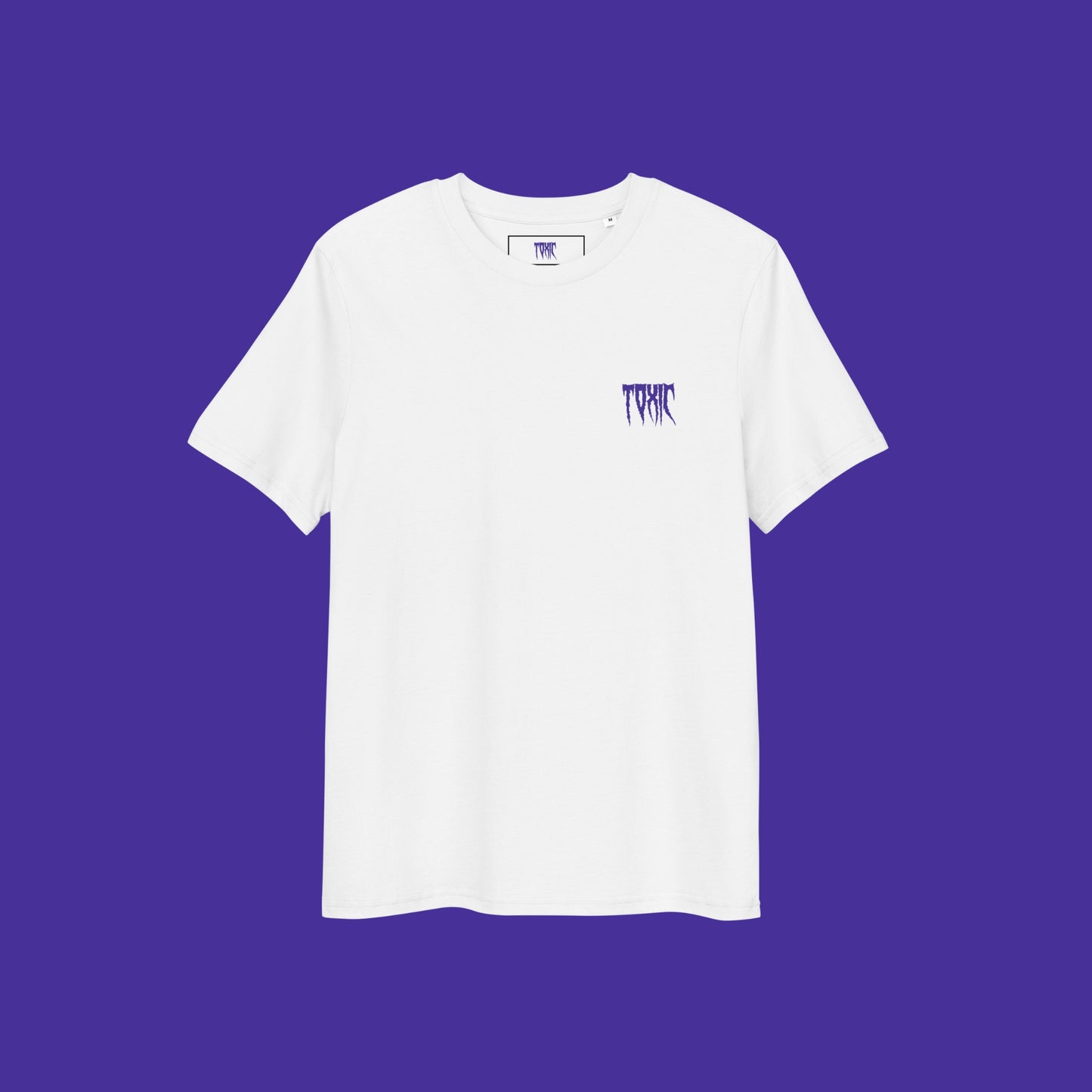 Purple Toxic Wave Tee